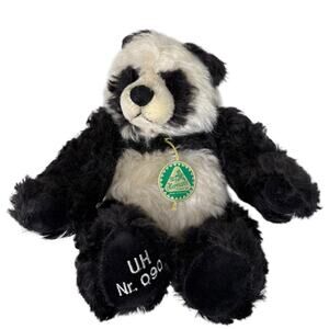 Hermann Little Panda Paul Mohair Teddy Bear Ltd Edition 500 Jointed Collectible